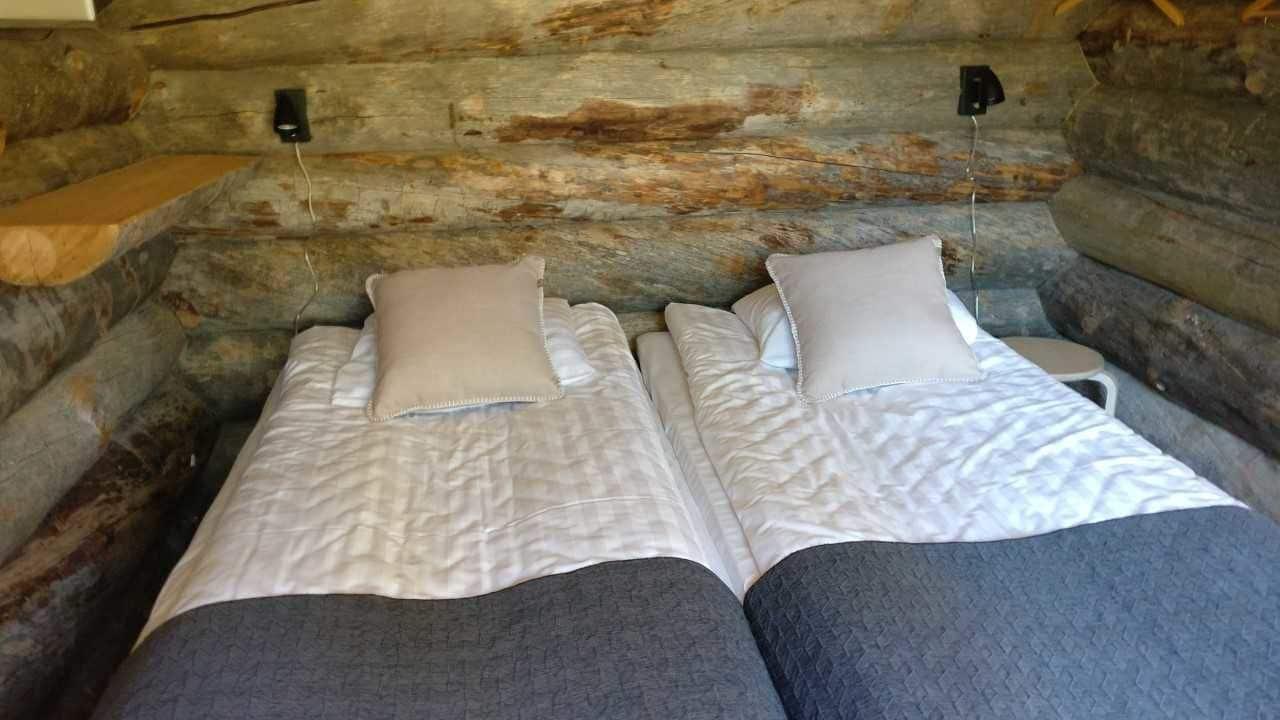 Kuukkeli Log Houses Villa Aurora "Pupula" Сариселка Екстериор снимка