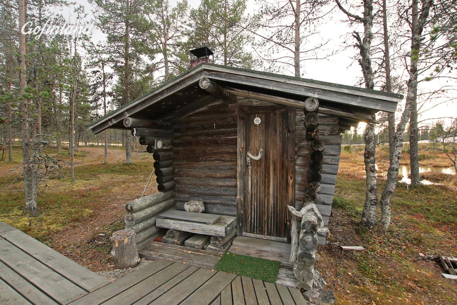 Kuukkeli Log Houses Villa Aurora "Pupula" Сариселка Екстериор снимка